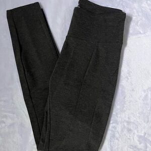 Prana Grey Leggings Sleek Form-Fitting Bottoms